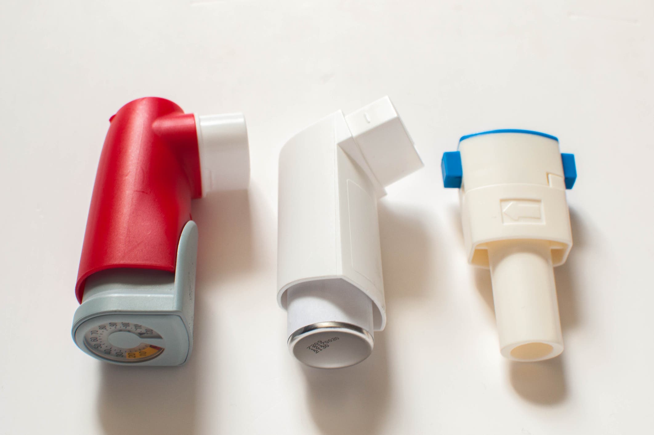 three types of inhalers