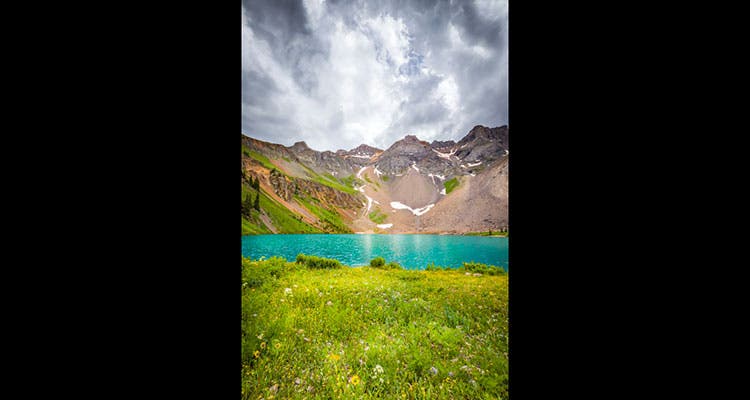 Blue Lakes Trail: Your reward blue lakes trail