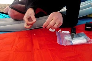 Learn to Patch a Sleeping Pad