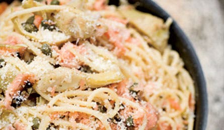 Backpacker_Magazine_Salmon_studded_Spaghetti,