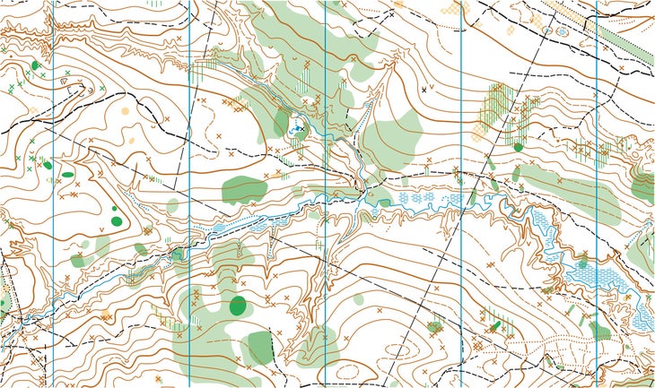 topographic map legend symbols