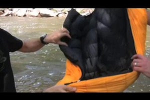 Sleeping Bag Water Test Part II: Full Submersion
