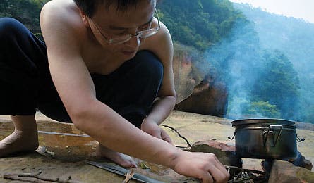 china shatuo river campsite