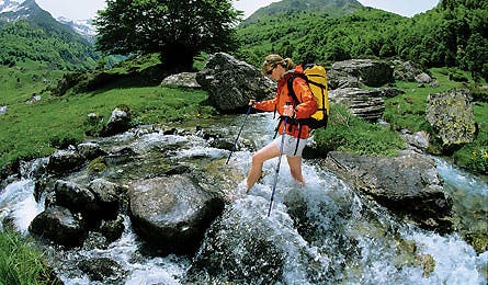 France, Pyrenees,Trekking