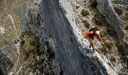 valencia spain bernia ridge