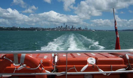 new zealand auckland boat ride