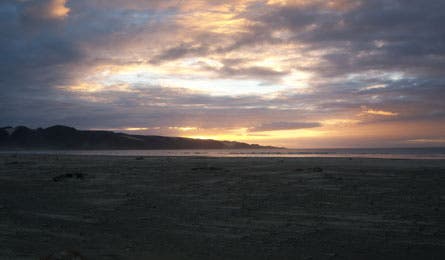 new zealand sunset