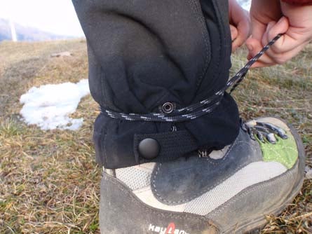 Diy deals hiking gaiters