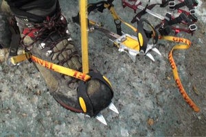 Mountaineering 101: Putting On Crampons