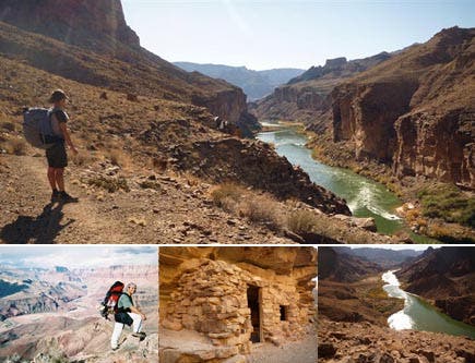 Tanner and Beamer Trails in the Grand Canyon