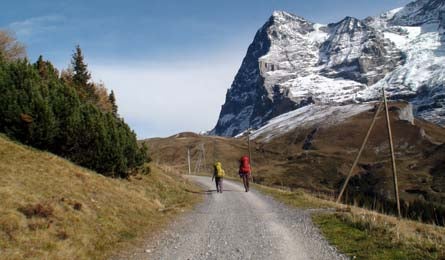 1. The Eiger and Jungfrau Glacier None