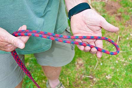 How to Tie a Figure 8 Knot, Mid-Rope