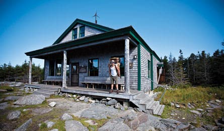 white mountains hut keeper