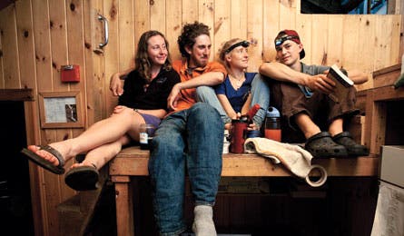 white mountains hut keepers