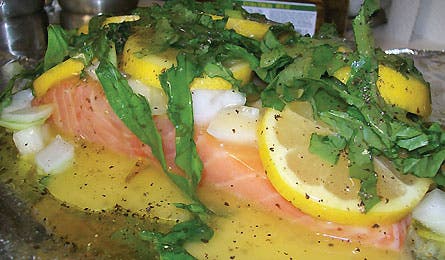 Dill Salmon (Photo courtesy of Ultimate Camp Cooking)