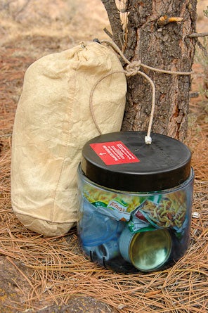 How to Hang a Bear Bag--PCT Style