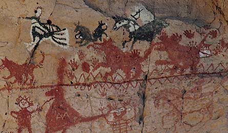 "Pictographs in Capulin Canyon (Craig Allen)"