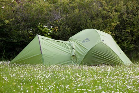 Gear Review: MSR Hubba Hubba Tent plus Gear Shed