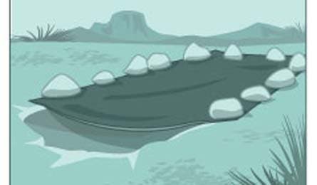 Shelter 445x260 30550 An insulating, life-saving desert shelter. (Supercorn)