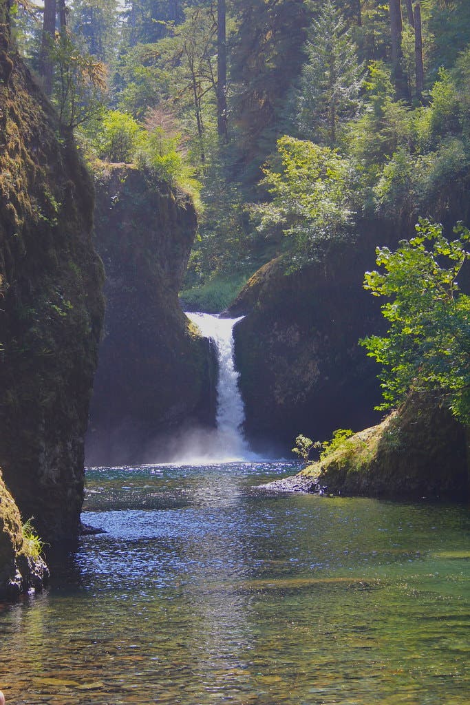 eagle creek punch bowl falls None