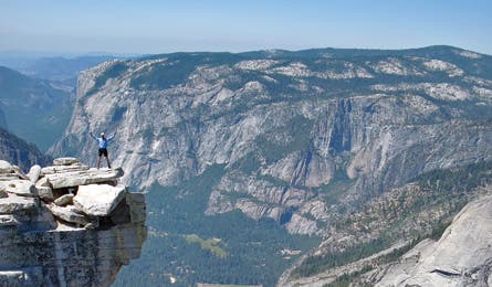 Rick Deutsch on Half Dome (courtesy)