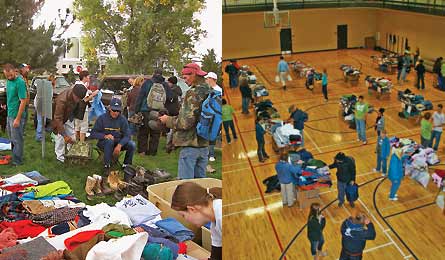 NOV11HERO JOHNKEN Collage1 445x260 76333 John collects gear to giveaway (Courtesy of Homeless Gear)