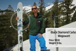 Editors' Choice Snow Award 2012: Black Diamond Carbon Megawatt Skis