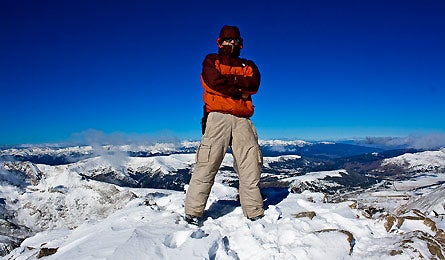 "Push your limits to reach the top. (by Erik Unger)"