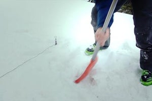Winter Skills: Make Deadman Tent Stake Anchors