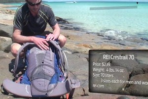 Gear Review: REI Crestrail 70 Pack