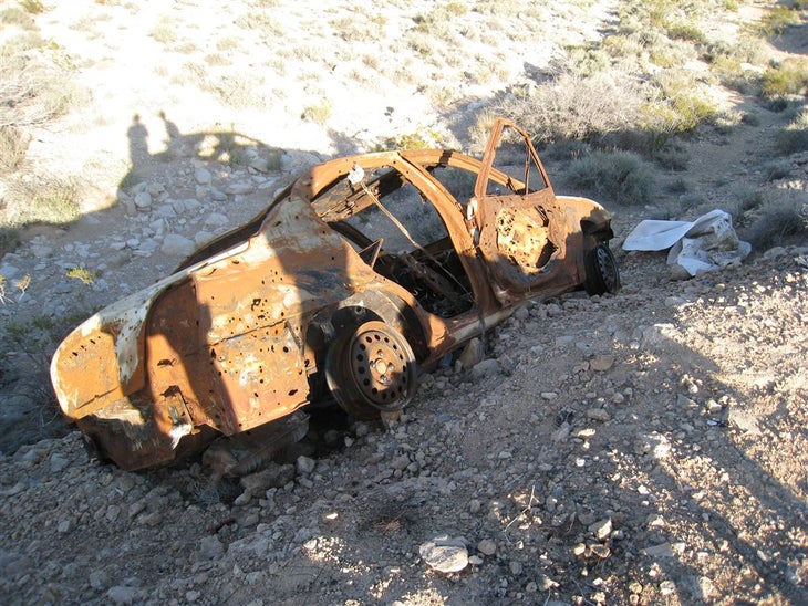 Abandoned Car None