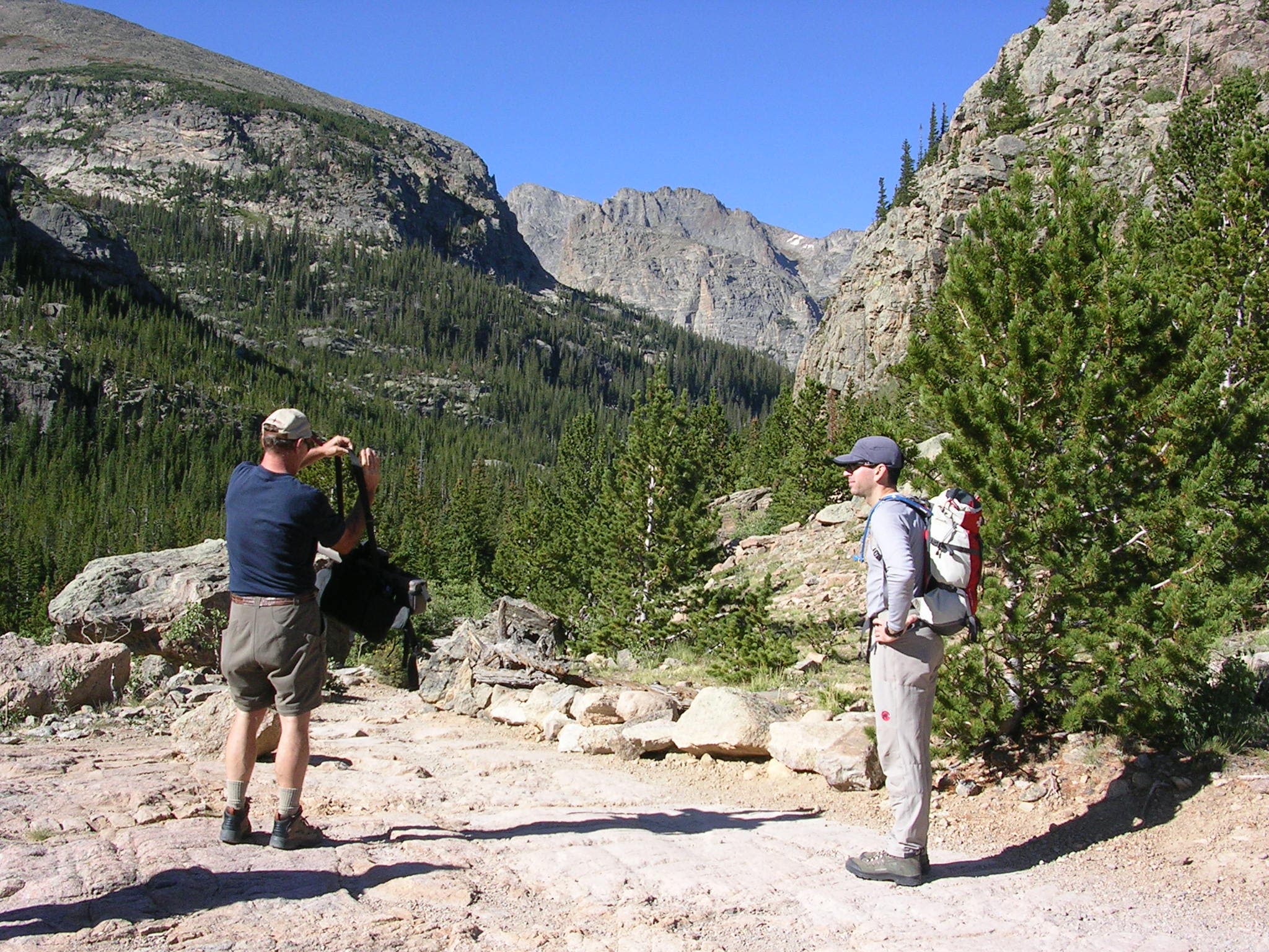 Above Glacier Creek None