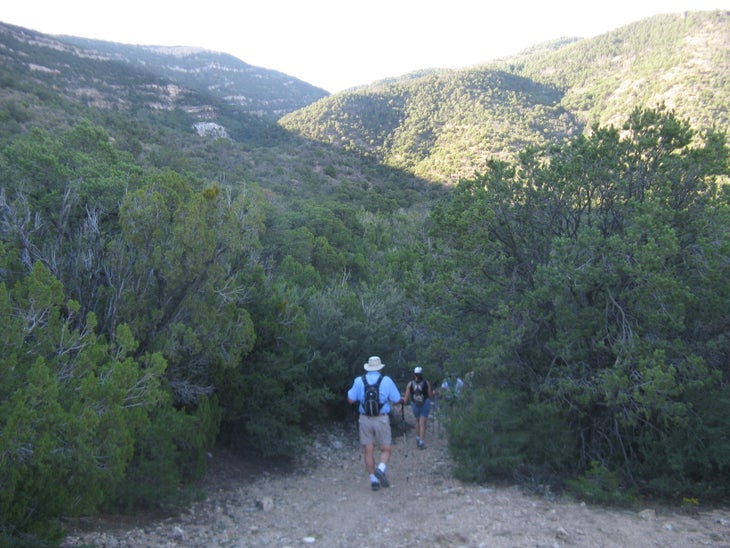 Agua Sarca Trail: Heading South None