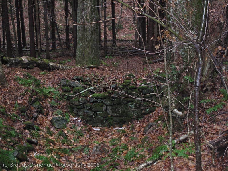 An Old House Foundation None