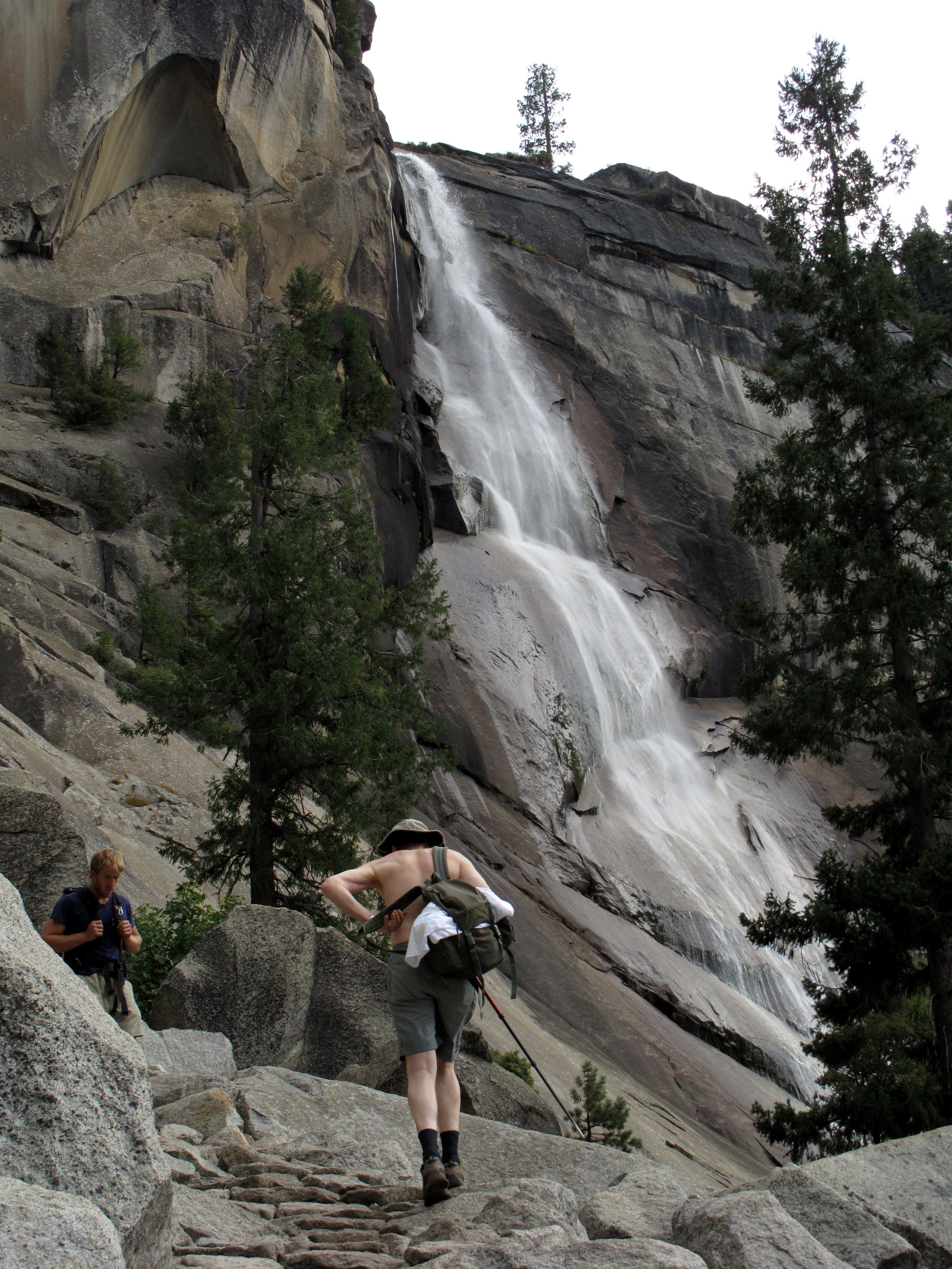 Approaching Nevada Fall None