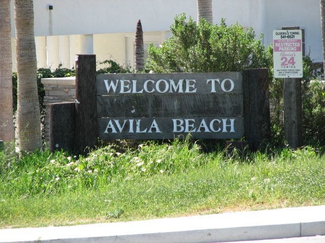 Avila Beach Sign None