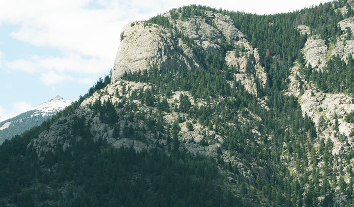 Bald-faced crag None