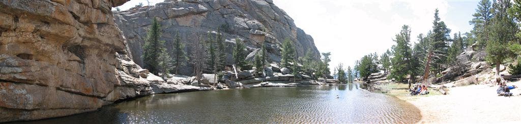 Beach at Gem Lake None