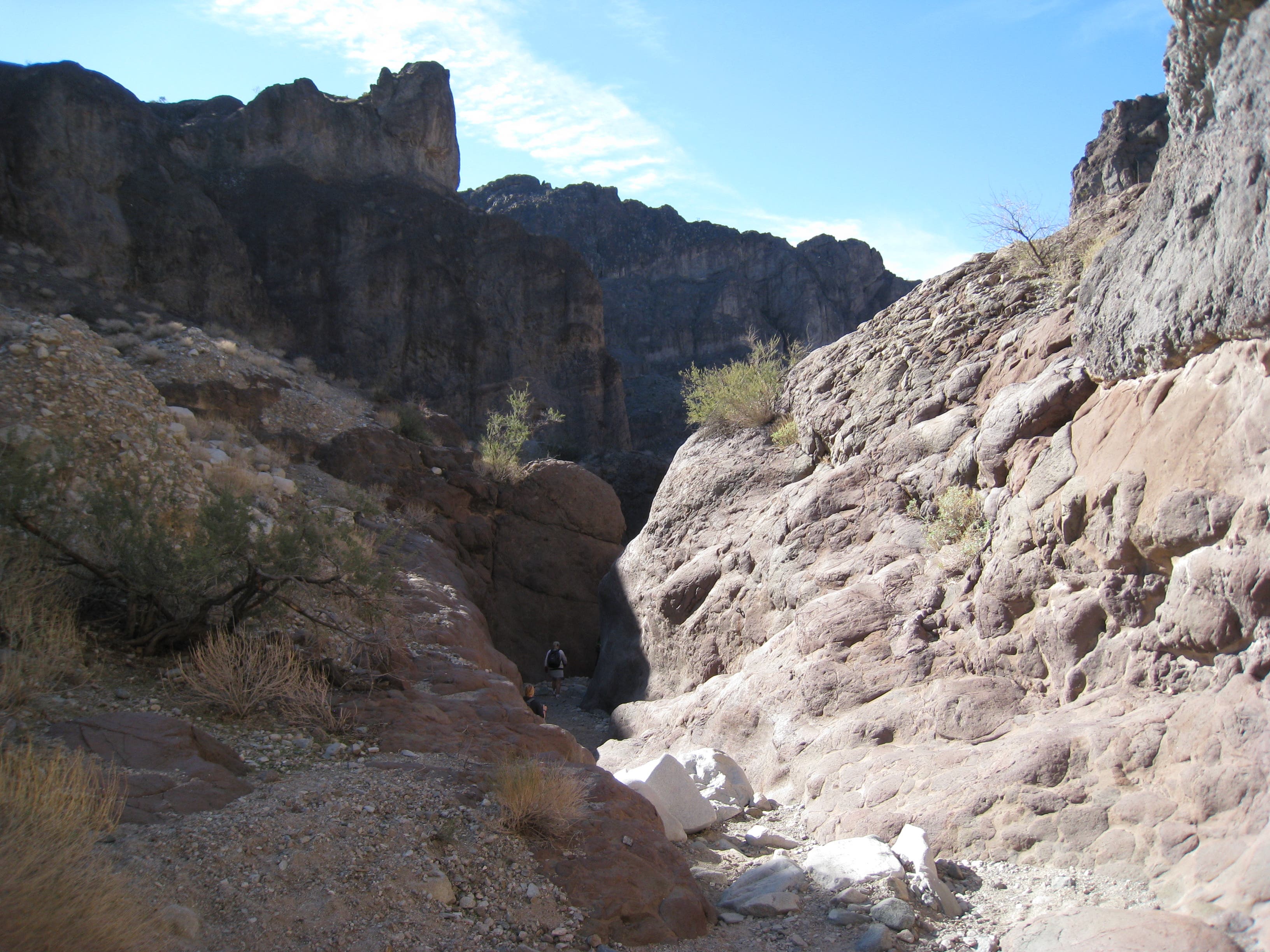 Beginning of Canyon Walls None