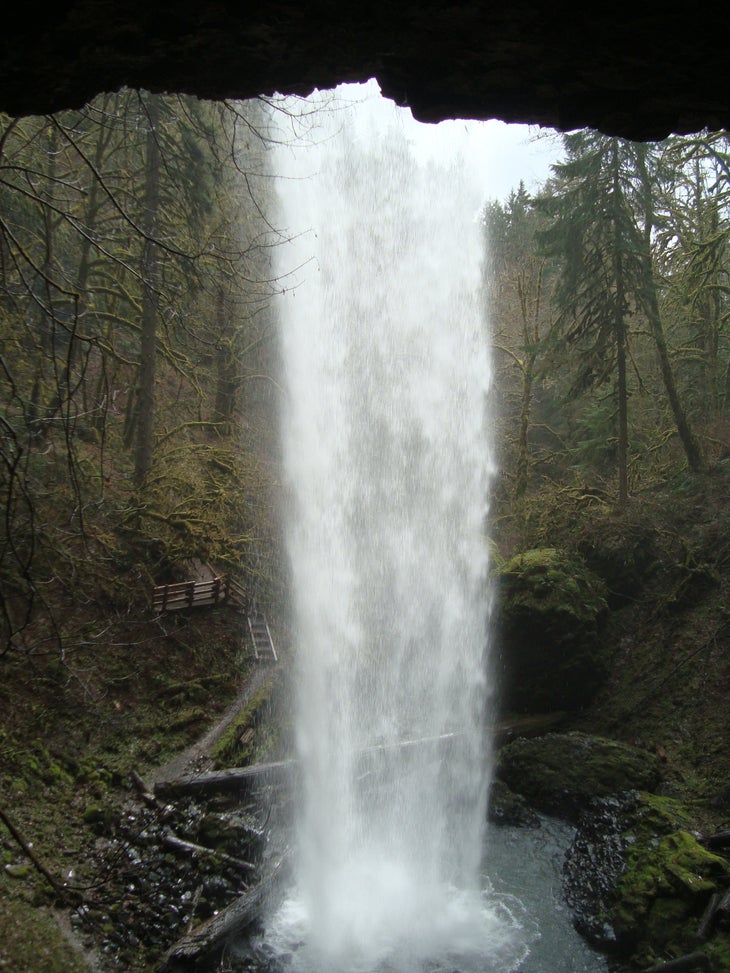 Behind Falls None