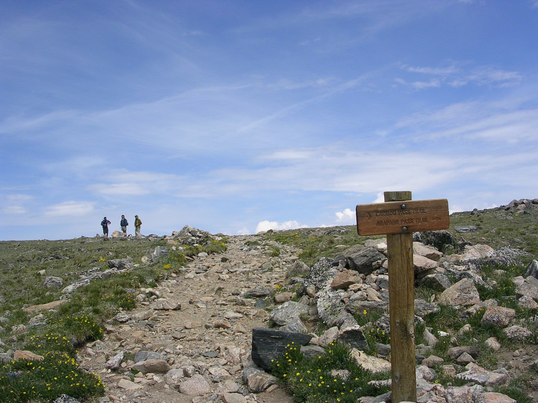 Below Arapaho Pass None