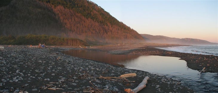 Big Flat Creek Sunset None