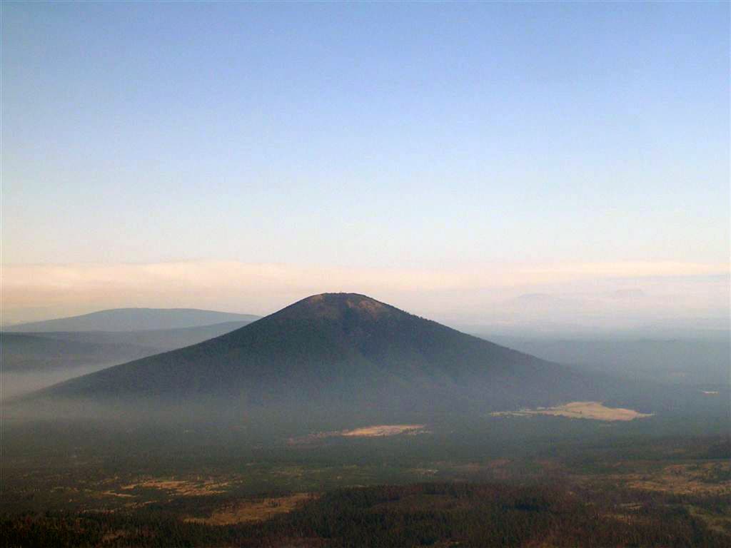 Black Butte from the North Ridge None
