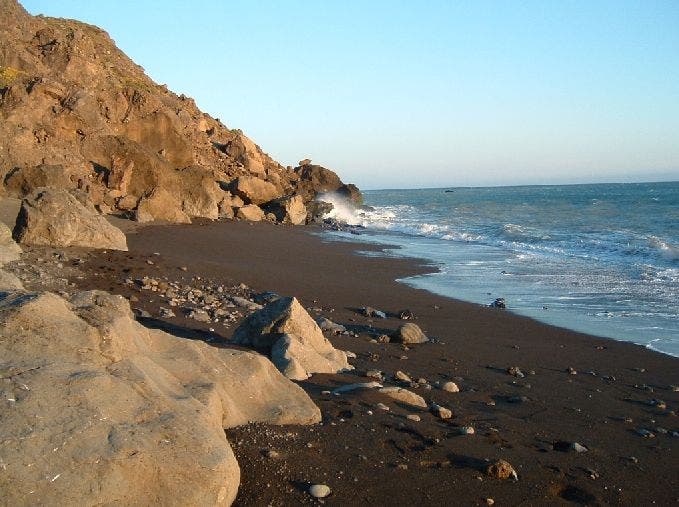 Boulders Into the Sea None