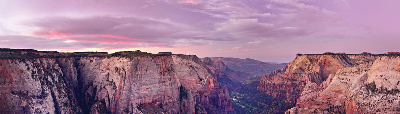 Utah - Zion Canyon, Great White Throne