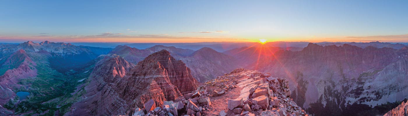 Colorado - South Maroom Peak, Maroon Bells-Snowmass Wilderness