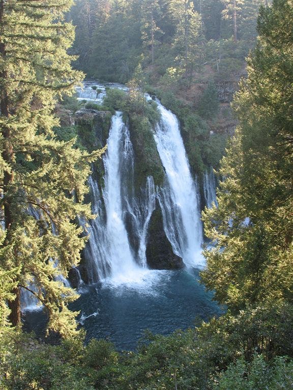 Burney Falls None