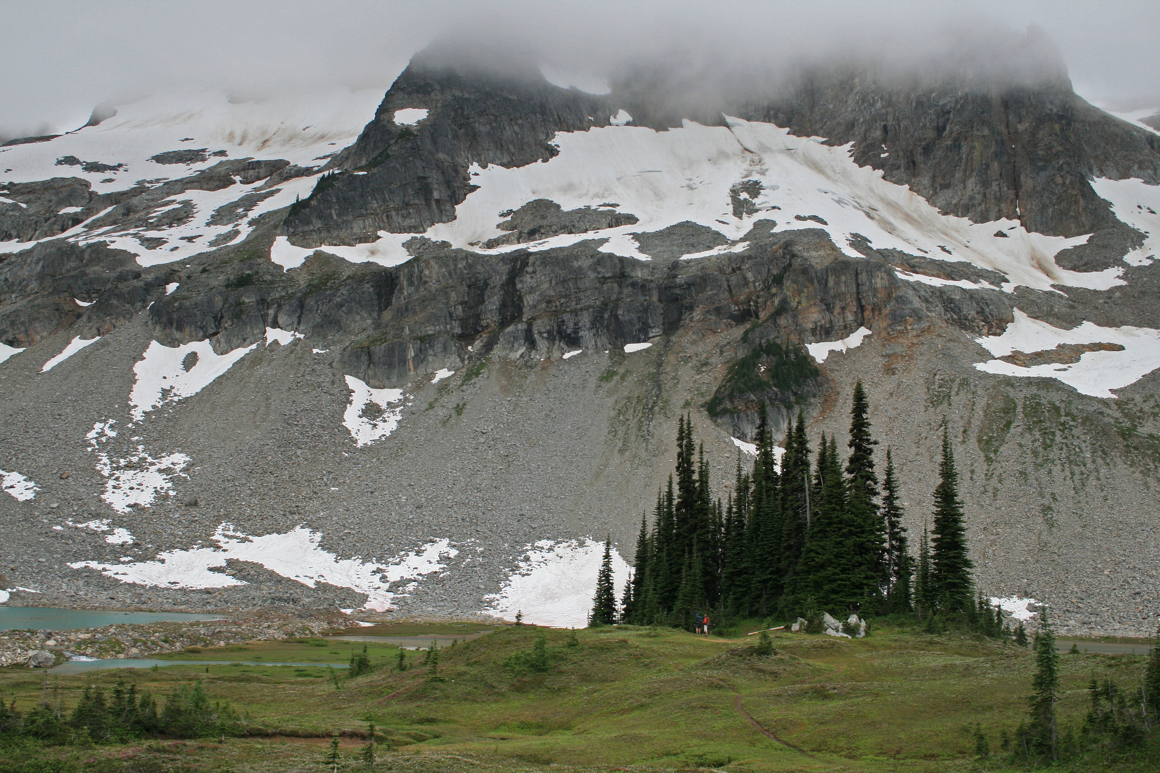 Campsite at Upper Lyman None