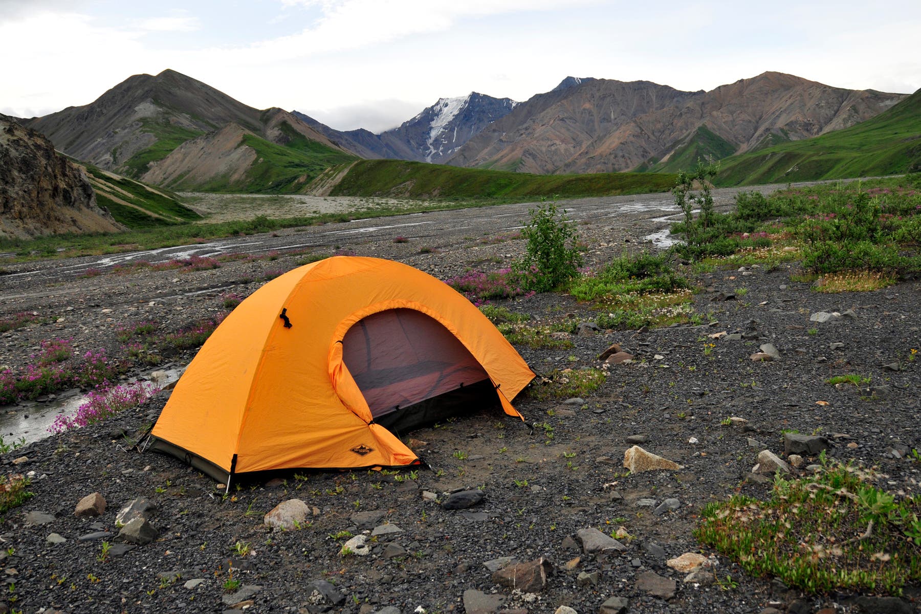 Campsite near Glacier Creek None