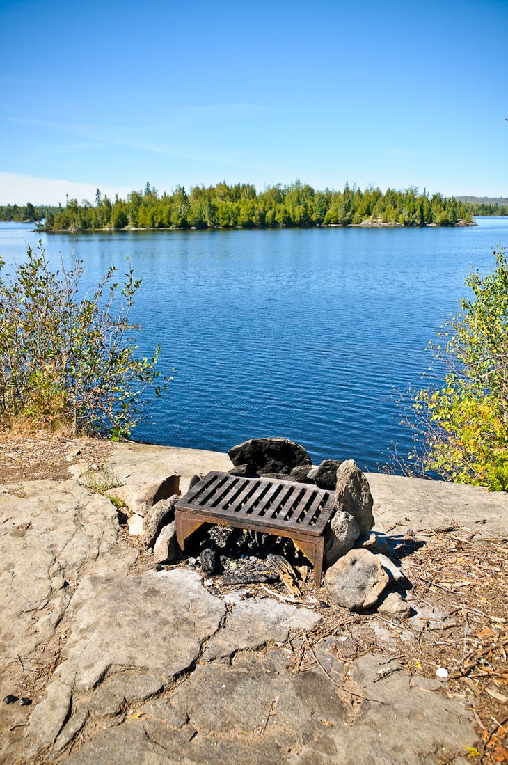 Campsite on Little Sag None